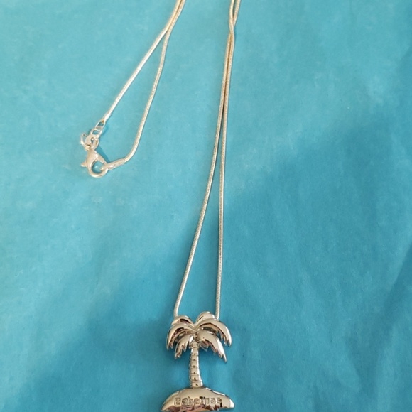 Palm Tree Necklace - Picture 2 of 2